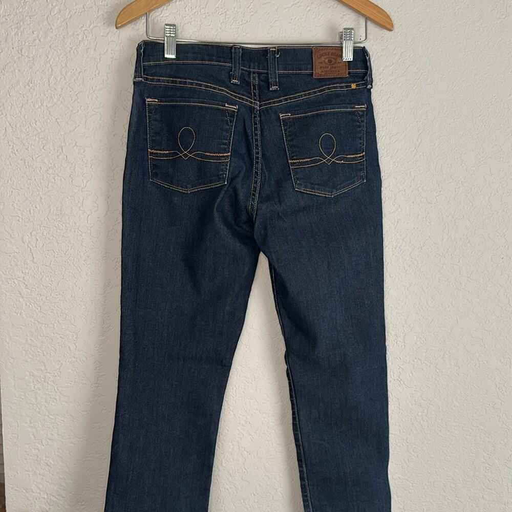 Lucky Brand Sofia Skinny Jeans Dark Wash Size 6/28 Ankle - Picture 5 of 9